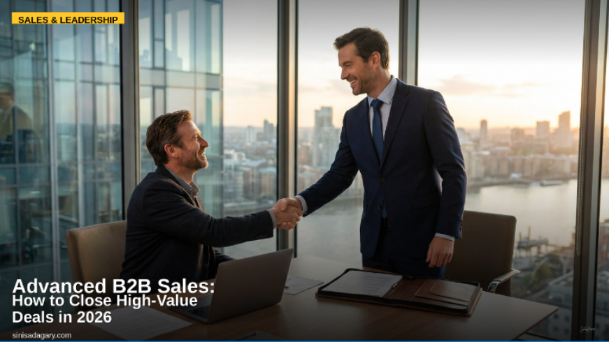 Advanced B2B Sales Techniques: How to Close High-Value Deals in 2026